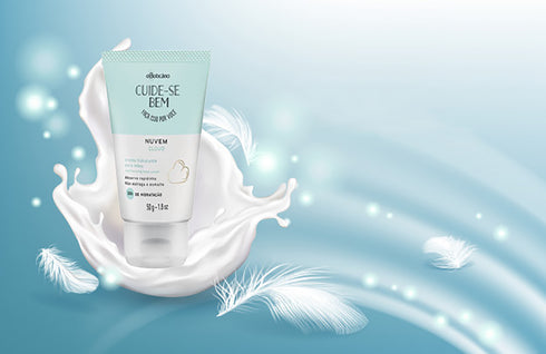 O Boticário Cuide-Se Bem Nuvem Moisturizing Hand Cream 50g